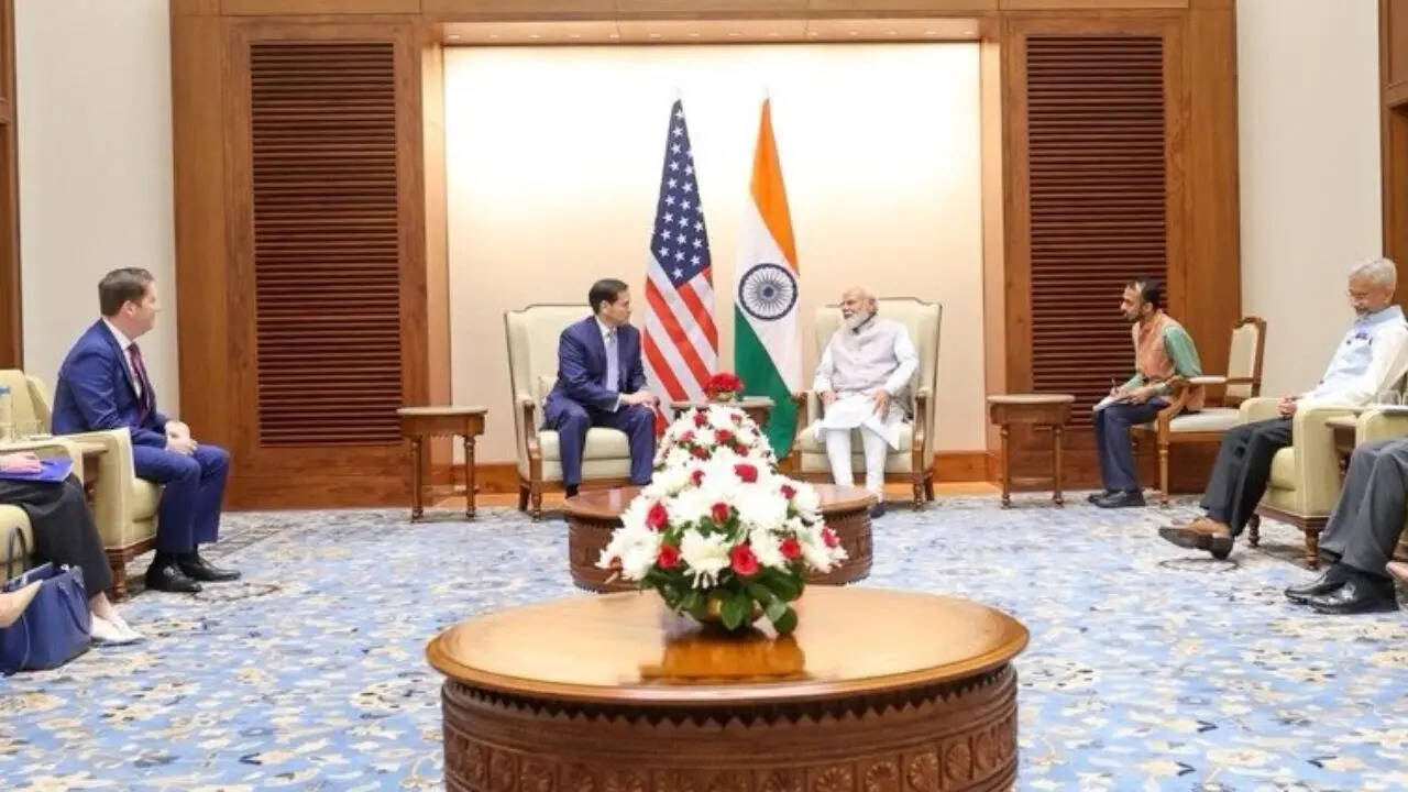 ‘India a vital partner’: US State Secretary Rubio meets PM Modi in Delhi
