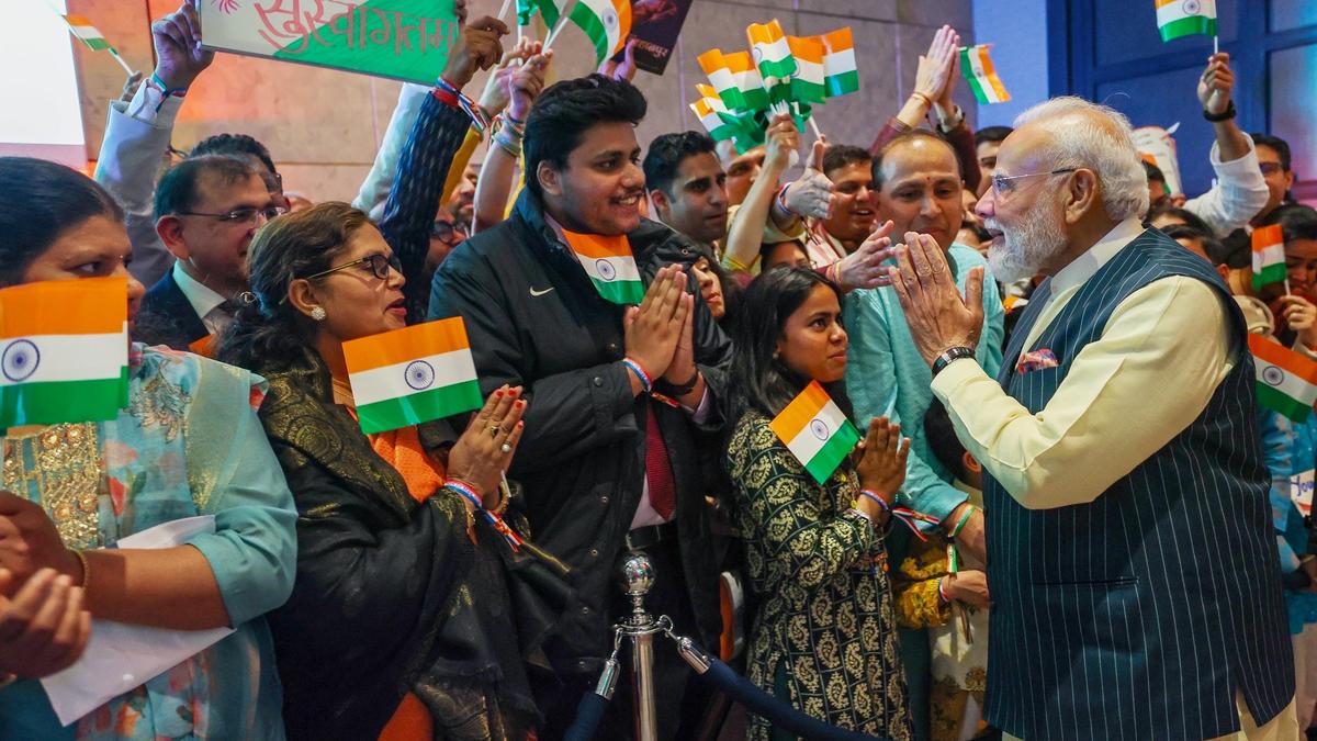 PM Modi in Netherlands LIVE: Modi addresses Indian diaspora at The Hague, highlights Govt’s achievements