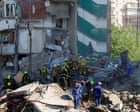 One dead and 40 injured as intense Russian strikes on Ukraine continue – Europe live