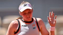 World number two Rybakina out in biggest French Open upset so far