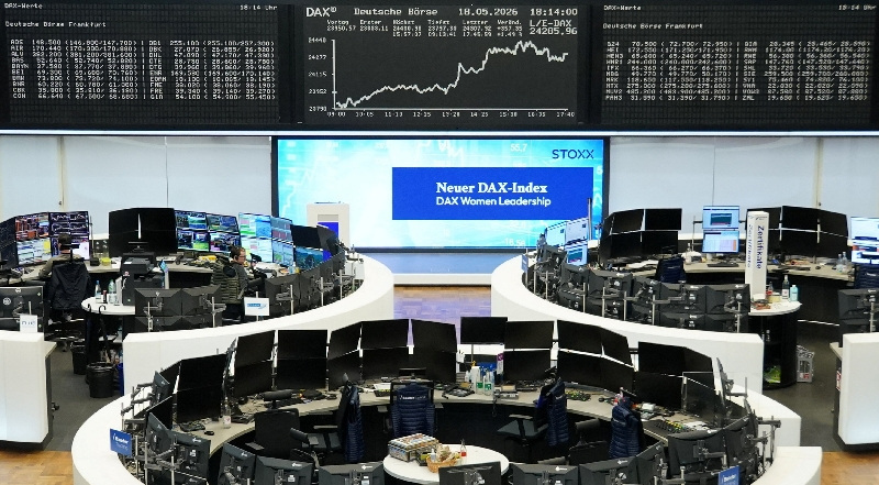 European shares rise on Trump’s Iran comments