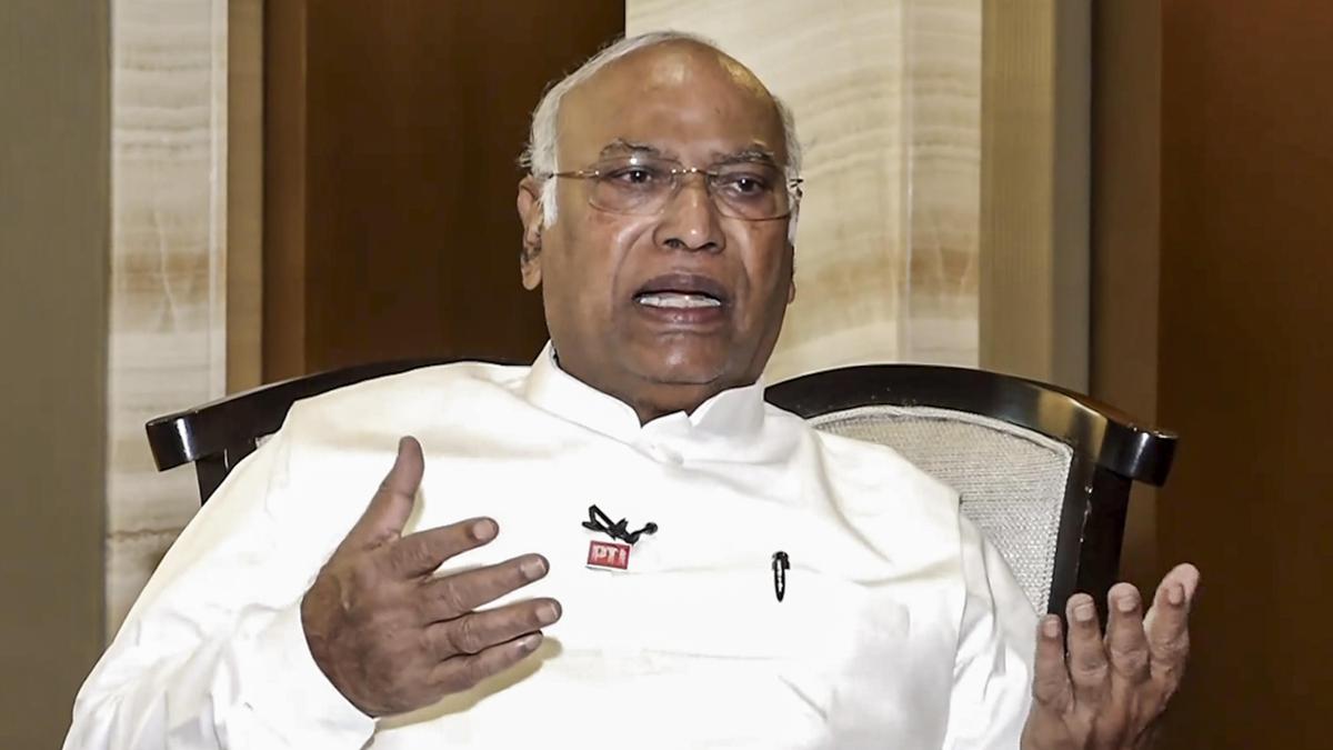 Modi preaches austerity while denying dignity to the poor, splurging on self-promotion: Kharge