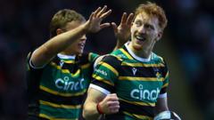 Northampton humiliate Bristol 94-33 in record-breaking game