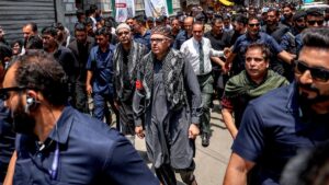 Muharram processions held across Kashmir; CM Omar, L-G Sinha join mourners