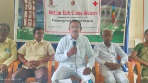 IRCS will set up blood storage centres in four places in Vizianagaram