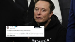 ‘Among those most educated … ’: Elon Musk flags India’s falling fertility rate