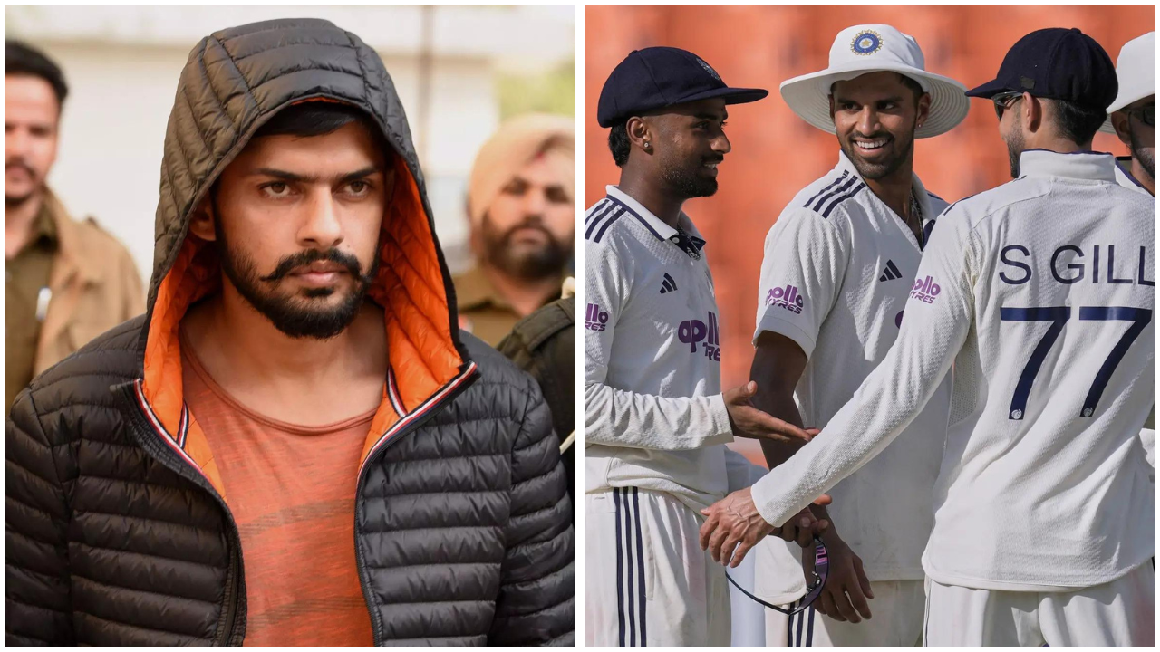 Evening news wrap: Bishnoi gang claims responsibility for shootings targeting Indians in Portugal; India dominates Afghanistan in one-off Test & more