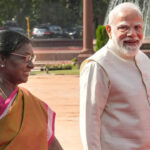 An affirmation of people’s confidence, says Murmu while veep likens PM Modi to Lincoln