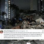 ‘Grateful for expressions of solidarity’: Rodríguez thanks PM Modi for offering assistance to earthquake-hit Venezuela