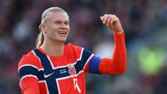 Born in Leeds, crafted in Norway: How Haaland became nation’s superstar