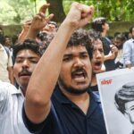 Hopes and fears compete as Delhi students join CJP protest for education reforms