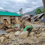 Flash floods hit six districts in Arunachal; one dead, four missing