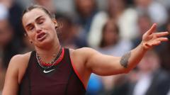 Sabalenka crumbles in quarter-finals in yet another French Open shock