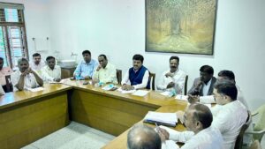Shivamogga MP favours road, power supply to villages of Sagar taluk, asks officers to submit proposals