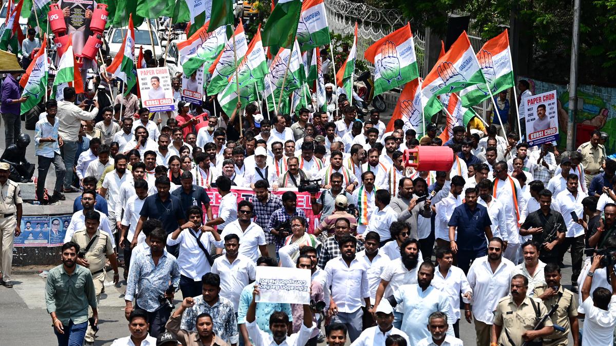 Congress launches nationwide campaign on paper leaks, youth unemployment