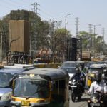 Traffic woes persist amid road widening, flyover construction as monsoon affects IIIT junction underpass work