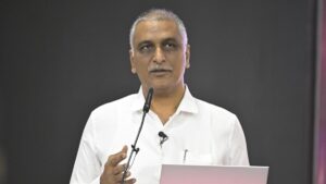 Harish Rao accuses State government of mortgaging Telangana’s Tungabhadra rights