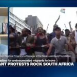 South Africa’s anti-migrant protesters march nationwide, after thousands flee violence