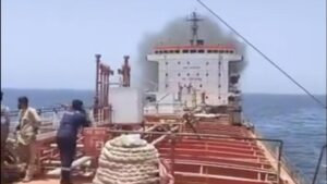 24 Indian sailors rescued from ship hit by U.S. missile