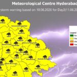 Thunderstorm forecast in all 33 districts of Telangana on June 11; Hyderabad may receive rain