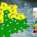 Heavy rainfall forecast in 11 Telangana districts on July 1
