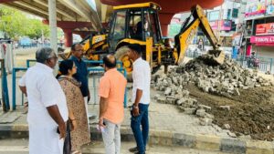 Work begins on Vyttila Jn. redevelopment project