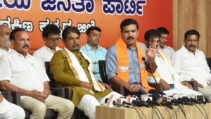 Audio clip purportedly of Sadananda Gowda seeking Vijayendra to be ‘kicked out’ causes stir in BJP in Karnataka