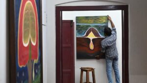 Veteran bureaucrat and TDB president Jayakumar returns to his original passion for painting