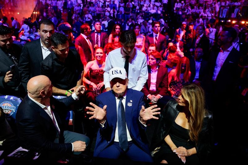 White House’s UFC fights concentrate Trump’s sporting, political and economic power