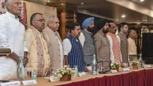 BJP president Nabin flays Punjab govt over law and order, drugs, gangsterism, youth migration