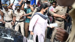 T. Veena, daughter of ex-Kerala CM Pinarayi Vijayan, appears before ED for questioning in CMRL pay-off case