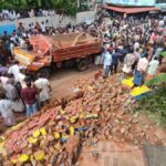 3 students killed as speeding tipper crashes into bus stop in Kerala’s Kottarakara