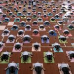 Thousands join International Yoga Day events worldwide