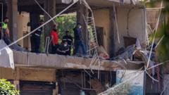 Lebanon says three killed in Israeli strike on Beirut suburb