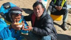 Everest guide survived six-day ordeal by eating chocolate and ‘chewing ice’