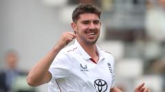 Remarkable Tongue is England’s premier bowler – Agnew