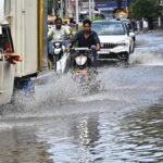 Overnight rain leaves major roads in Vijayawada waterlogged