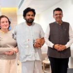 Fadnavis visits Pawan Kalyan in Mumbai hospital after shoulder surgery