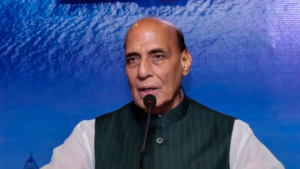 ‘Not just a fighting force, but guardian of India’s economy’: Rajnath Singh hails Navy