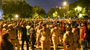 Delhi Police claims only 3,000 cops present for 10,000 protesters, file 15 FIRs