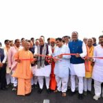 Union Ministers Rajnath, Gadkari inaugurate Lucknow-Kanpur Expressway