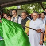 Chief Minister Samrat Choudhary flags off special train carrying 1,100 pilgrims to Somnath Dham