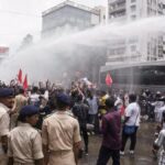 Bihar Police fire tear gas shells, lathi-charge protesting students demanding Dharmendra Pradhan’s resignation