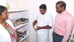 Minister inaugurates Ayush facilities in PHCs in Cuddalore district