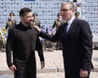 Zelenskyy thanks Starmer and UK for ‘unwavering respect’ on his final visit to Ukraine as PM – Europe live