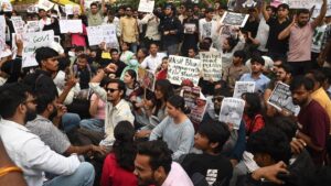Activist gets bail, husband remains in jail over protest against M.P. Minister’s student protests ‘remark’