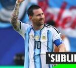 ‘Sensational’ Messi finish gives Argentina the lead