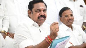 Palaniswami criticises TVK govt.’s approach on custodial death issue