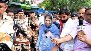Youth have reclaimed Gandhi’s idea of India: Mehbooba Mufti