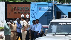 Ammonia removal operation at Tiruvallur seafood processing plant on July 4 and 5